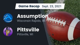 Recap: Assumption  vs. Pittsville  2021