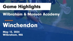 Wilbraham & Monson Academy  vs Winchendon Game Highlights - May 13, 2024