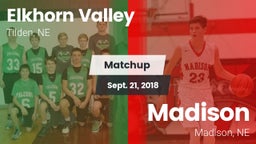 Matchup: Elkhorn Valley vs. Madison  2018