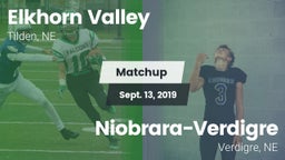 Matchup: Elkhorn Valley vs. Niobrara-Verdigre  2019