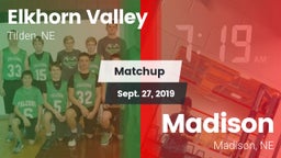 Matchup: Elkhorn Valley vs. Madison  2019