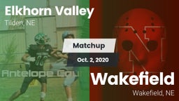 Matchup: Elkhorn Valley vs. Wakefield  2020