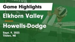 Elkhorn Valley  vs Howells-Dodge  Game Highlights - Sept. 9, 2023