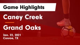 Caney Creek  vs Grand Oaks  Game Highlights - Jan. 22, 2021