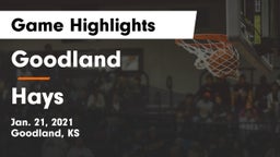 Goodland  vs Hays Game Highlights - Jan. 21, 2021