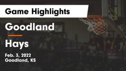 Goodland  vs Hays  Game Highlights - Feb. 3, 2022