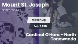 Matchup: Mount St. Joseph vs. Cardinal O'Hara - North Tonowanda 2017