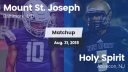 Matchup: Mount St. Joseph vs. Holy Spirit  2018