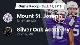 Recap: Mount St. Joseph  vs. Silver Oak Academy  2018