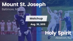 Matchup: Mount St. Joseph vs. Holy Spirit  2019