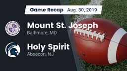 Recap: Mount St. Joseph  vs. Holy Spirit  2019