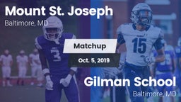 Matchup: Mount St. Joseph vs. Gilman School 2019