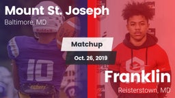 Matchup: Mount St. Joseph vs. Franklin  2019