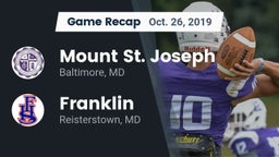 Recap: Mount St. Joseph  vs. Franklin  2019