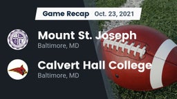 Recap: Mount St. Joseph  vs. Calvert Hall College  2021