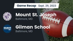 Recap: Mount St. Joseph  vs. Gilman School 2023