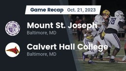 Recap: Mount St. Joseph  vs. Calvert Hall College  2023