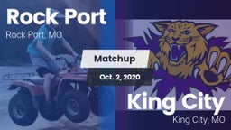 Matchup: Rock Port High vs. King City  2020