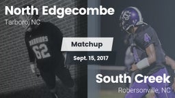 Matchup: North Edgecombe vs. South Creek  2017