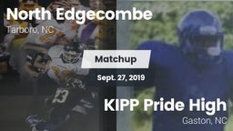 Matchup: North Edgecombe vs. KIPP Pride High 2019