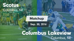 Matchup: Scotus  vs. Columbus Lakeview  2016
