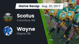 Recap: Scotus  vs. Wayne  2017