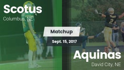 Matchup: Scotus  vs. Aquinas  2017