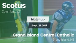 Matchup: Scotus  vs. Grand Island Central Catholic 2017