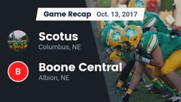 Recap: Scotus  vs. Boone Central  2017