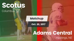 Matchup: Scotus  vs. Adams Central  2017