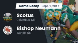 Recap: Scotus  vs. Bishop Neumann  2017
