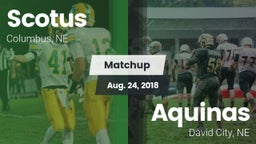 Matchup: Scotus  vs. Aquinas  2018