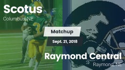 Matchup: Scotus  vs. Raymond Central  2018