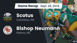Recap: Scotus  vs. Bishop Neumann  2018