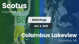 Matchup: Scotus  vs. Columbus Lakeview  2018