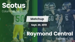 Matchup: Scotus  vs. Raymond Central  2019