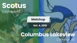Matchup: Scotus  vs. Columbus Lakeview  2019