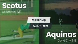 Matchup: Scotus  vs. Aquinas  2020