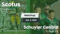 Matchup: Scotus  vs. Schuyler Central  2020