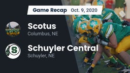Recap: Scotus  vs. Schuyler Central  2020