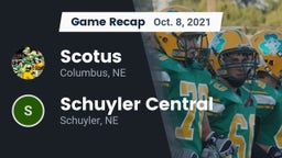 Recap: Scotus  vs. Schuyler Central  2021