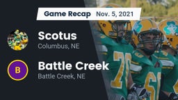 Recap: Scotus  vs. Battle Creek  2021