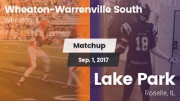 Matchup: Wheaton-Warrenville vs. Lake Park  2017