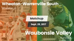 Matchup: Wheaton-Warrenville vs. Waubonsie Valley  2017
