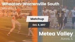 Matchup: Wheaton-Warrenville vs. Metea Valley  2017