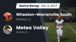 Recap: Wheaton-Warrenville South  vs. Metea Valley  2017