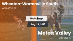 Matchup: Wheaton-Warrenville vs. Metea Valley  2018
