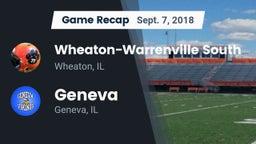 Recap: Wheaton-Warrenville South  vs. Geneva  2018
