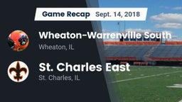 Recap: Wheaton-Warrenville South  vs. St. Charles East  2018