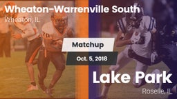 Matchup: Wheaton-Warrenville vs. Lake Park  2018